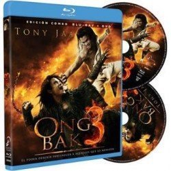 ONG BAK 3 - (TONY JAA) (COMBO BLUERAY + DVD)