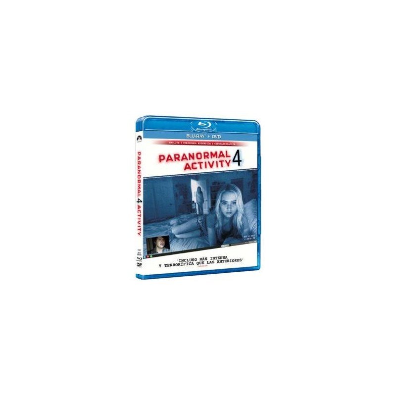 Paranormal Activity 4 - Blu-Ray + DVD Paranormal Activity 4 - Blu-Ray + DVD