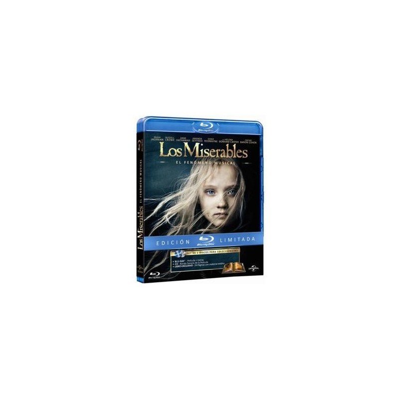 Los miserables - Blu-Ray + Banda sonora + Libreto - Edición limitada Los miserables - Blu-Ray + Banda sonora + Libreto - Edición limitada