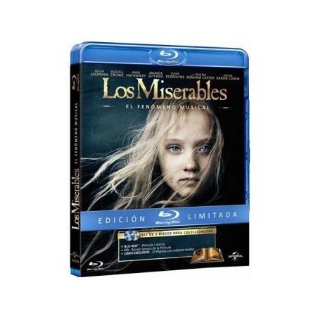 Los miserables - Blu-Ray + Banda sonora + Libreto - Edición limitada