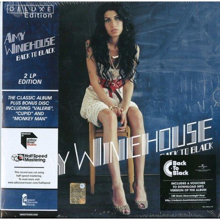 AMY WINEHOUSE -BACK TO BLACK (DELUXE HALF SPEED MASTERS)-  2 LP