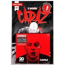 CAPAZ - 20 GOLPES CD + COMIC