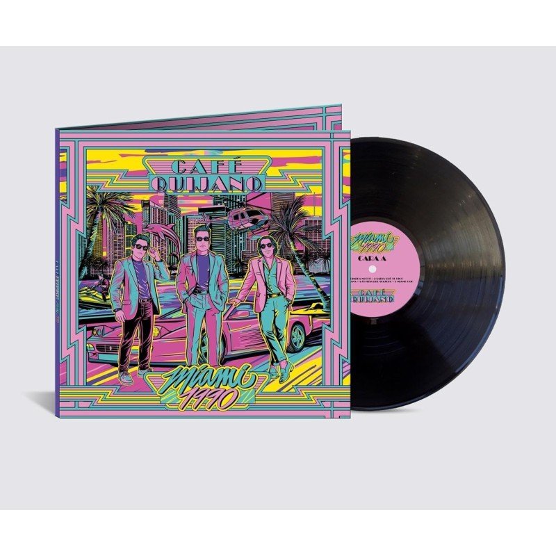 CAFE QUIJANO - MIAMI 1990 (LP VINILO) CAFE QUIJANO - MIAMI 1990 (LP VINILO)