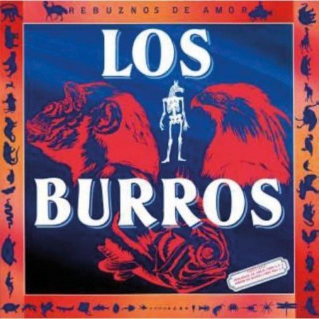 LOS BURROS - REBUZNO DE AMOR  (LP+CD)