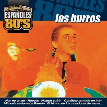 LOS BURROS - GRANDES GRUPOS ESPAÑOLES DE LOS 80´S  (CD)