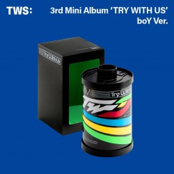 TWS - TWS 3RD MINI ALBUM ‘TRY WITH US’ (BOY VER.) ( CD + LIBRO )