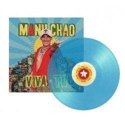 MANU CHAO - VIA TU  (LP VINILO CLEAR BLUE VINYL LIMITED EDITION)