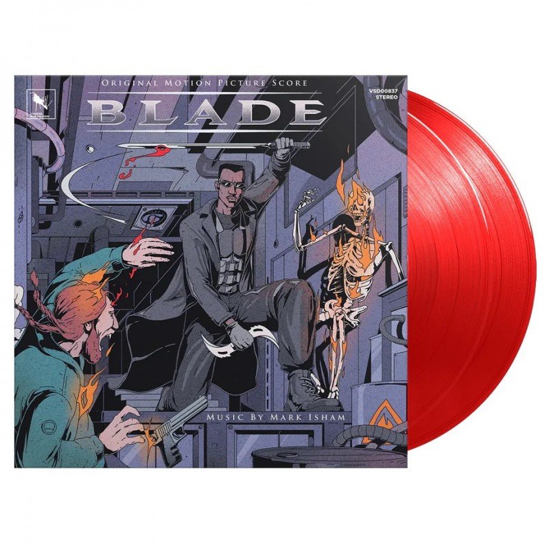 BLADE - B.S.O. BLADE (MARK ISHAM) (DELUXE EDITION) (2LP ROJOS TRANSLUCIDOS ) BLADE - B.S.O. BLADE (MARK ISHAM) (DELUXE EDITION) (2LP ROJOS TRANSLUCIDOS )