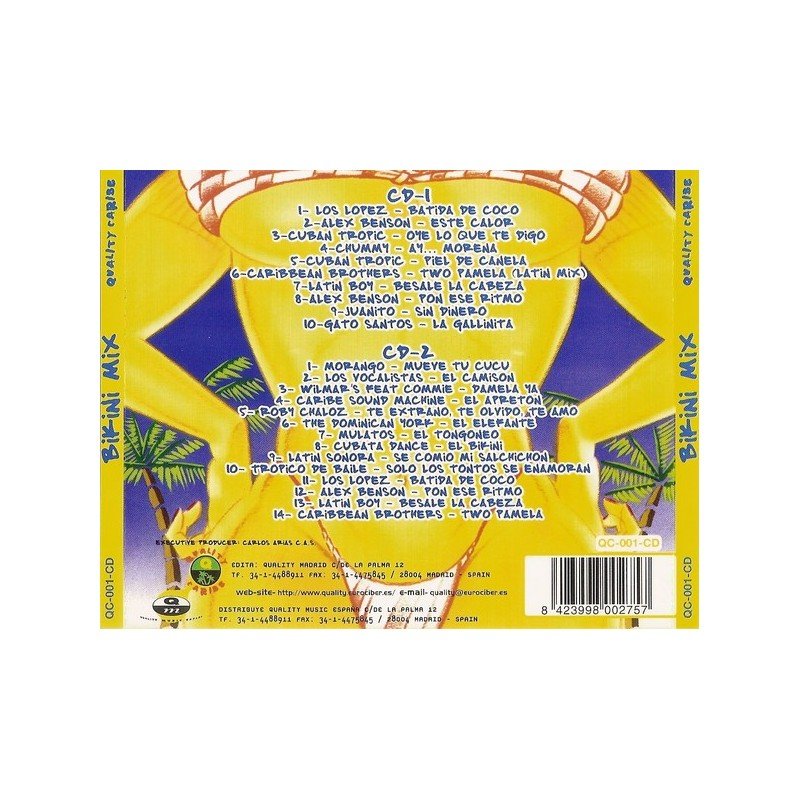 BIKINI MIX - VARIOS - ( 2 CD )
