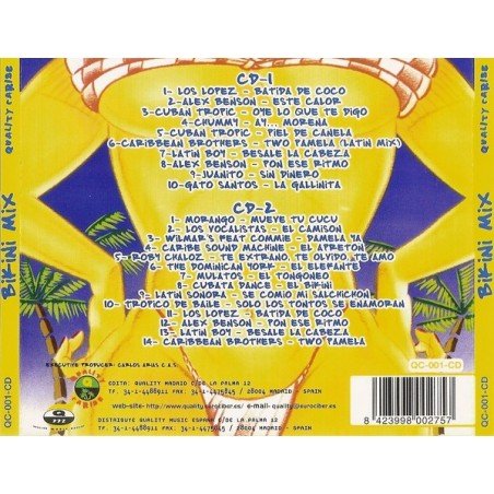 BIKINI MIX - VARIOS - ( 2 CD )