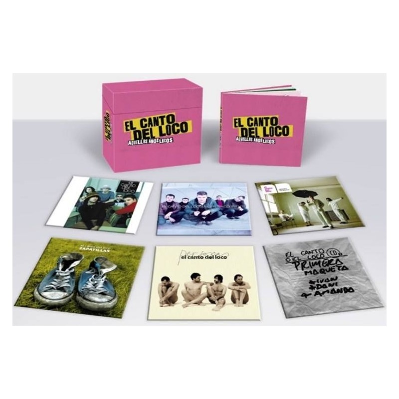 EL CANTO DEL LOCO - AQUELLOS AÑOS LOCOS - 6 CDS EL CANTO DEL LOCO - AQUELLOS AÑOS LOCOS - 6 CDS