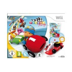 POCOYO RACING + COCHE INFLABLE - JUEGO WII