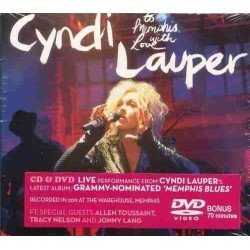 CYNDI LAUPER - TO MEMPHIS, WITH LOVE (CD + DVD)