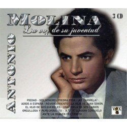 ANTONIO MOLINA - LA VOZ DE SU JUVENTUD (3CD)