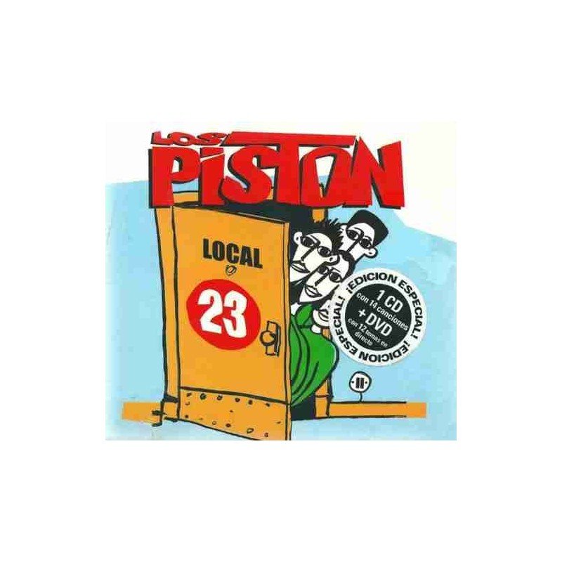 LOS PISTON - LOCAL 23 EDICION ESPECIAL DIGIPACK (CD + DVD) LOS PISTON - LOCAL 23 EDICION ESPECIAL DIGIPACK (CD + DVD)