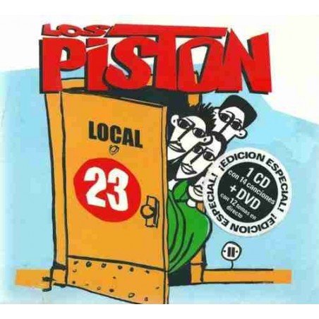 LOS PISTON - LOCAL 23 EDICION ESPECIAL DIGIPACK (CD + DVD)