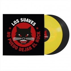 LOS SUAVES - NO PUEDO DEJAR EL ROCK (2 LP COLOR AMARILLO TRANSPARENTE Y NEGRO)