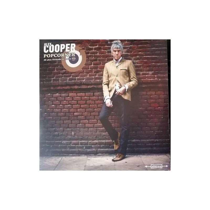 ALEX COOPER - POPCORNER 30 AÑOS VIVIENDO EN LA ERA POP - CD-LIBRO ALEX COOPER - POPCORNER 30 AÑOS VIVIENDO EN LA ERA POP - CD-LIBRO