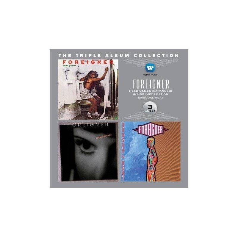 FOREIGNER - THE TRIPLE ALBUM COLLECTION - 3CD