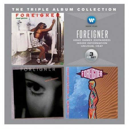 FOREIGNER - THE TRIPLE ALBUM COLLECTION - 3CD