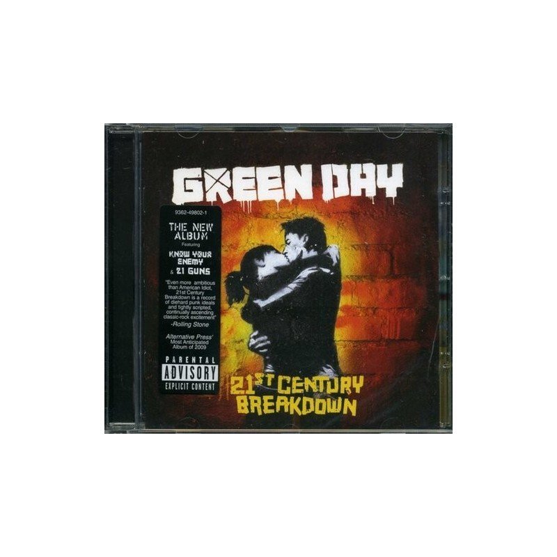 GREEN DAY - 21st CENTURY BREAKDOWN - CD CRIST GREEN DAY - 21st CENTURY BREAKDOWN - CD CRIST