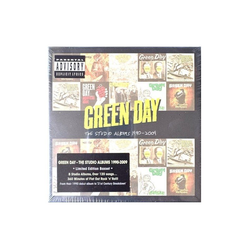 GREEN DAY - THE STUDIO ALBUM 1990/2009 - 8 CDS GREEN DAY - THE STUDIO ALBUM 1990/2009 - 8 CDS