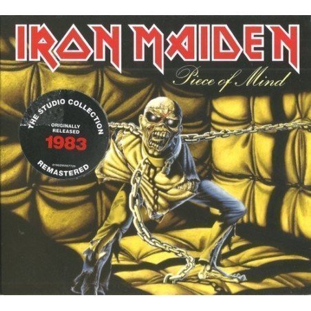 IRON MAIDEN - PIECE OF MIND (REMASTERIZADO) - CD REED