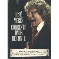 JOSE MERCE - 40 AÑOS DE CANTE - 3CD