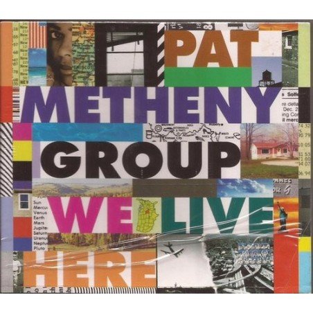 PAT METHENY GROUP - WE LIVE HERE - CD