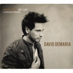 DAVID DEMARIA - LA FUERZA DE LA VOLUNTAD GRANDES EXITOS - 2CD+DVD