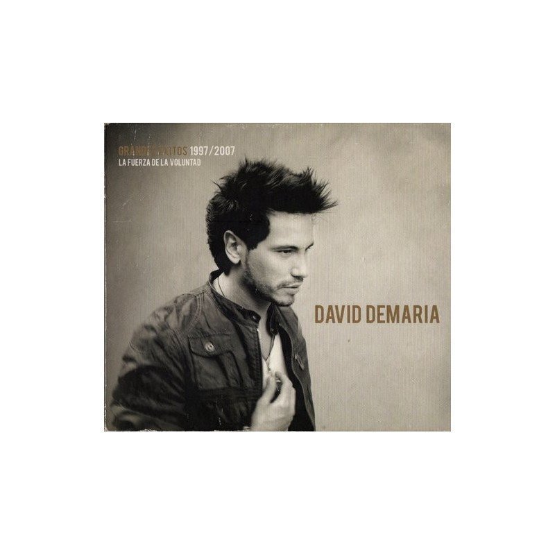 DAVID DEMARIA - LA FUERZA DE LA VOLUNTAD GRANDES EXITOS - 2CD+DVD DAVID DEMARIA - LA FUERZA DE LA VOLUNTAD GRANDES EXITOS - 2CD+DVD