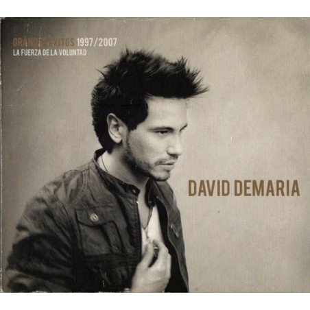 DAVID DEMARIA - LA FUERZA DE LA VOLUNTAD GRANDES EXITOS - 2CD+DVD