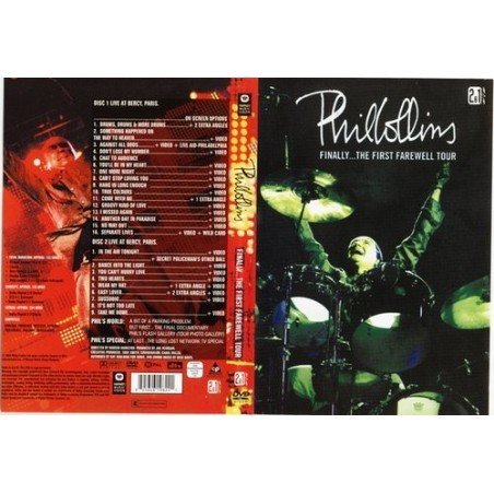 PHIL COLLINS - FINALLY...THE FIRST FAREWRLL TOUR - 2 DVD