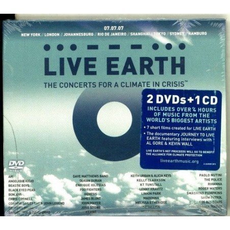 LIVE EARTH THE CONCERTS FOR - LIVE EARTH/THE CONCERTS FOR A CLIMATE IN C - CD+2DVD
