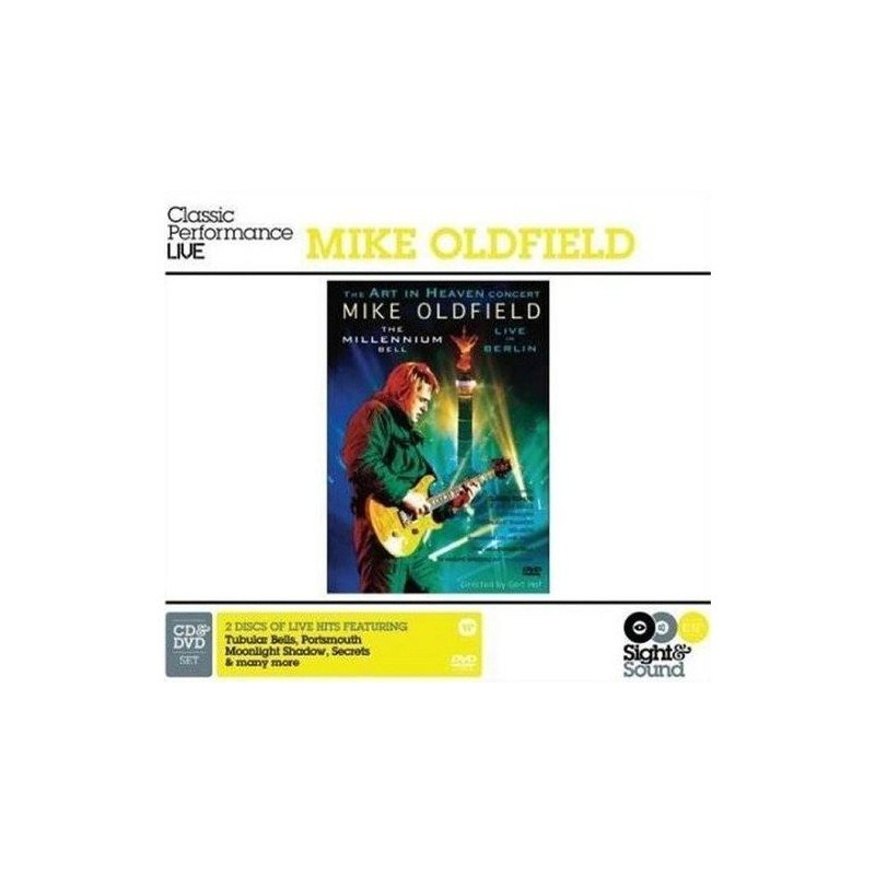 MIKE OLDFIELD - THE MILLENIUM BELL LIVE IN BERLIN - CD + DVD MIKE OLDFIELD - THE MILLENIUM BELL LIVE IN BERLIN - CD + DVD