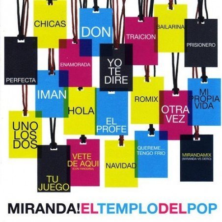 MIRANDA - EL TEMPLO DEL POP - CD