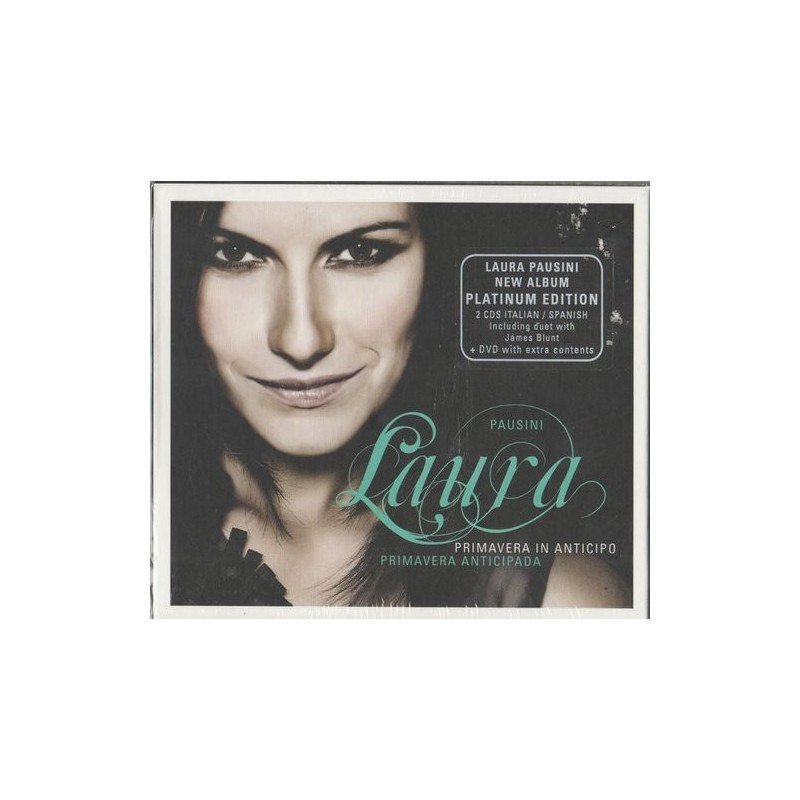 LAURA PAUSINI - PRIMAVERA ANTICIPADA - 2CD+DVD LAURA PAUSINI - PRIMAVERA ANTICIPADA - 2CD+DVD