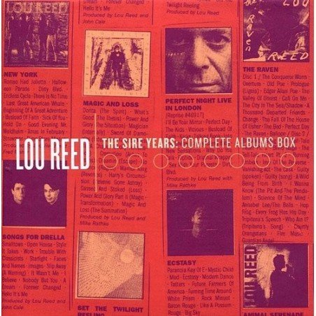 LOU REED - THE SIRE YEARS: COMPLETE ALBUMS BOX - 10 CDS