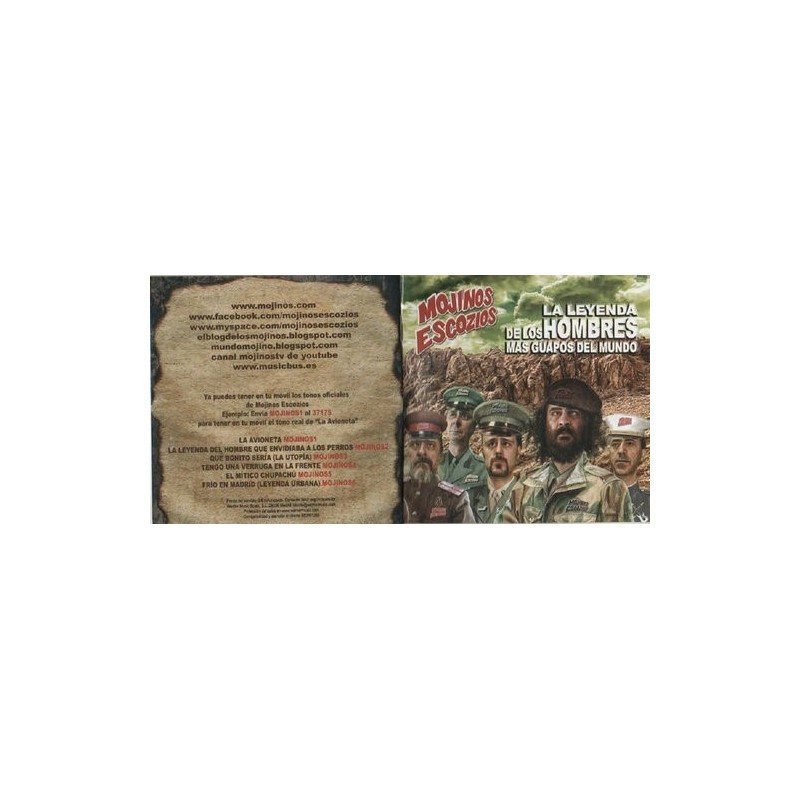 MOJINOS ESCOZIOS - LA LEYENDA DE LOS HONBRES MAS GUAPOS DEL - CD REED MOJINOS ESCOZIOS - LA LEYENDA DE LOS HONBRES MAS GUAPOS DEL - CD REED