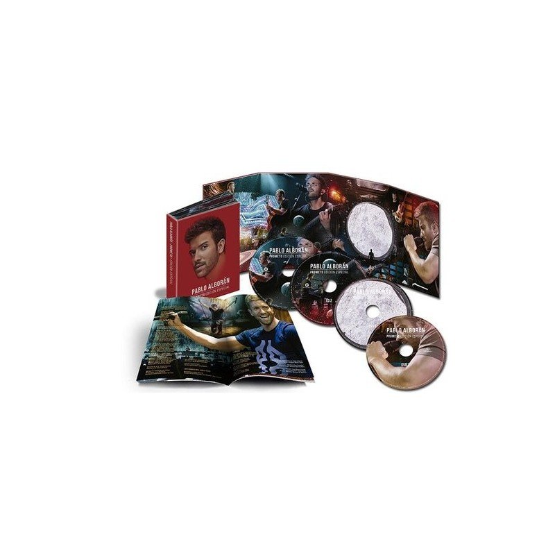 PABLO ALBORAN - PROMETO EDICION ESPECIAL - 2CD+2DVD PABLO ALBORAN - PROMETO EDICION ESPECIAL - 2CD+2DVD