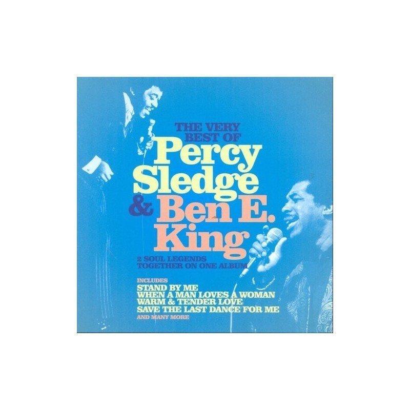 PERCY SLEDGE & BEN E.KING - THE VERY BEST OF PERCY SLEDGE & BEN E.KING - 2CD PERCY SLEDGE & BEN E.KING - THE VERY BEST OF PERCY SLEDGE & BEN E.KING - 2CD