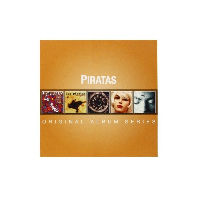 PIRATAS - ORIGINAL ALBUMS 5CDS - 5 CDS PIRATAS - ORIGINAL ALBUMS 5CDS - 5 CDS