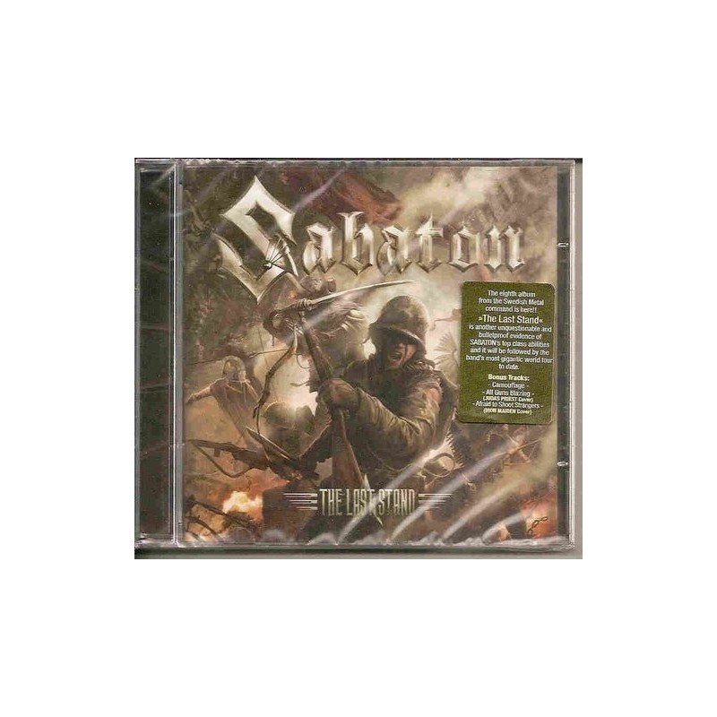 SABATON - THE LAST STAND - CD SABATON - THE LAST STAND - CD