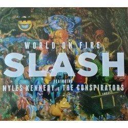 SLASH - WORLD ON FIRE - CD