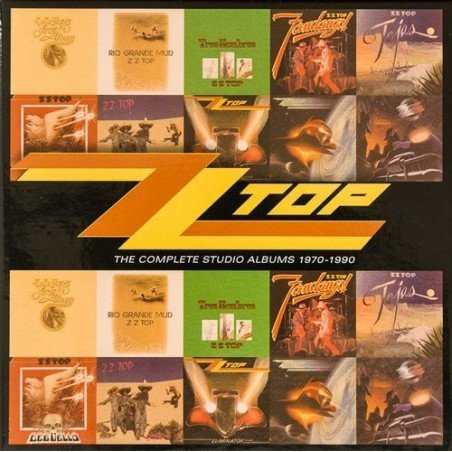 ZZ TOP - THE STUDIO ALBUMS 1970/1990 - 10 CDS