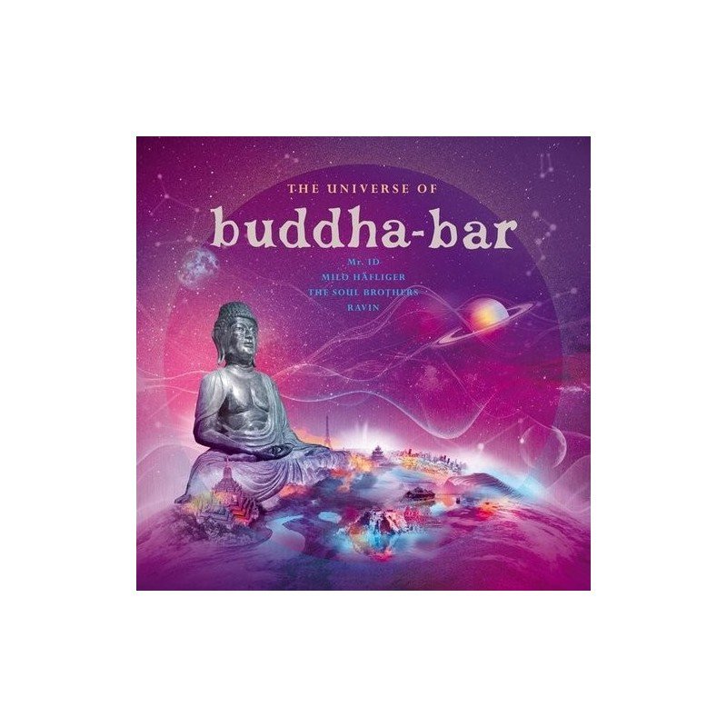BUDDHA BAR - THE UNIVERSE MR.ID/MILO HAFLIGER/THE SOUL - 4 CDS