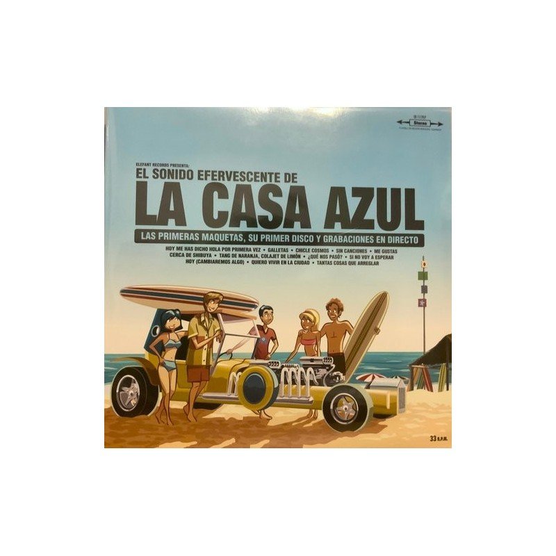 LA CASA AZUL - EL SONIDO EFERVESCENTE DE LA CASA AZUL (2L - 2 LP LA CASA AZUL - EL SONIDO EFERVESCENTE DE LA CASA AZUL (2L - 2 LP