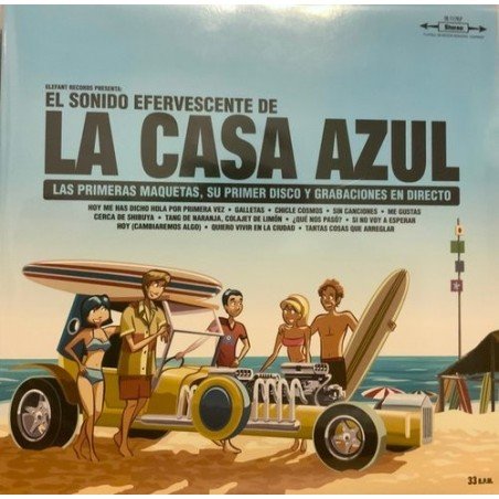 LA CASA AZUL - EL SONIDO EFERVESCENTE DE LA CASA AZUL (2L - 2 LP