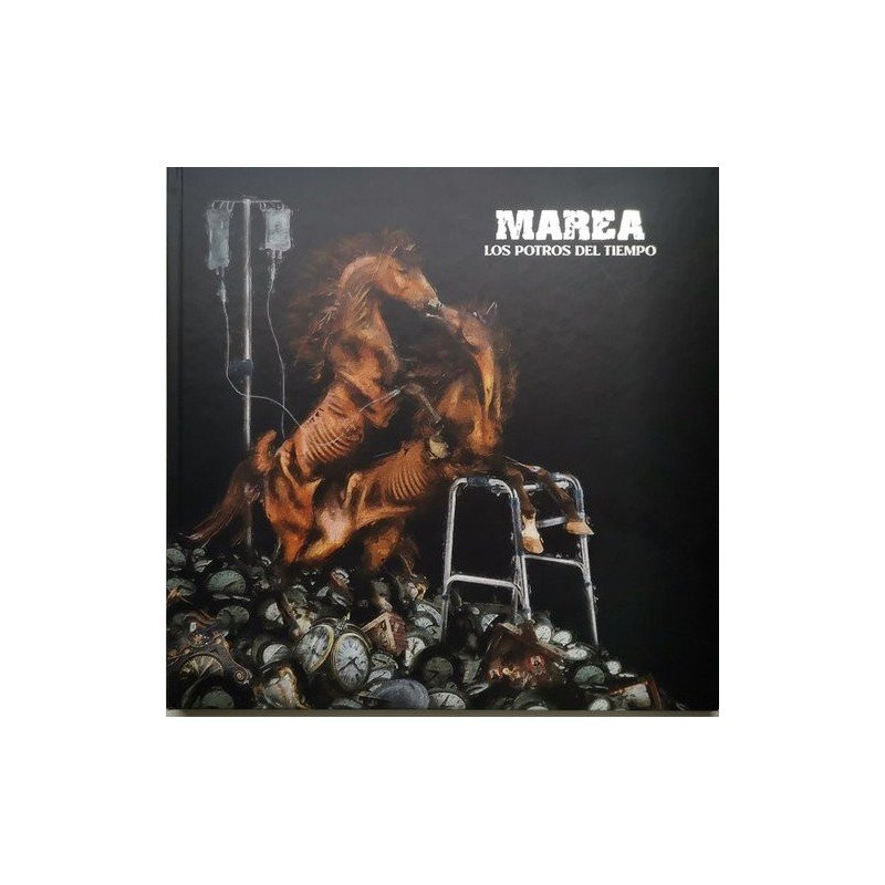 MAREA - LOS POTROS DEL TIEMPO (LP LIBRO TAPA DURA - LP