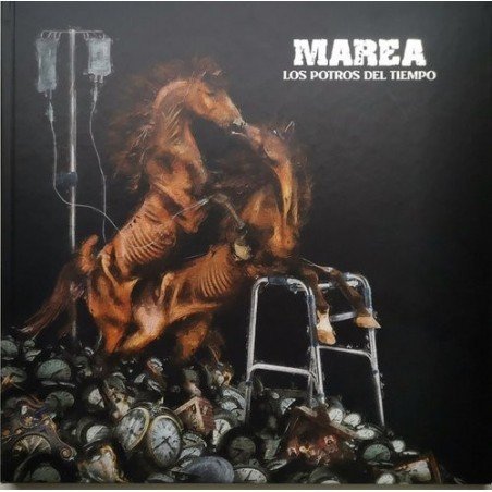 MAREA - LOS POTROS DEL TIEMPO (LP LIBRO TAPA DURA - LP
